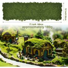 1件 120cm 人造苔蘚桌旗 人造苔蘚墊,適用於派對、婚禮、生日 DIY 桌面裝飾,居家裝飾苔蘚 - 多色 - 查看 10