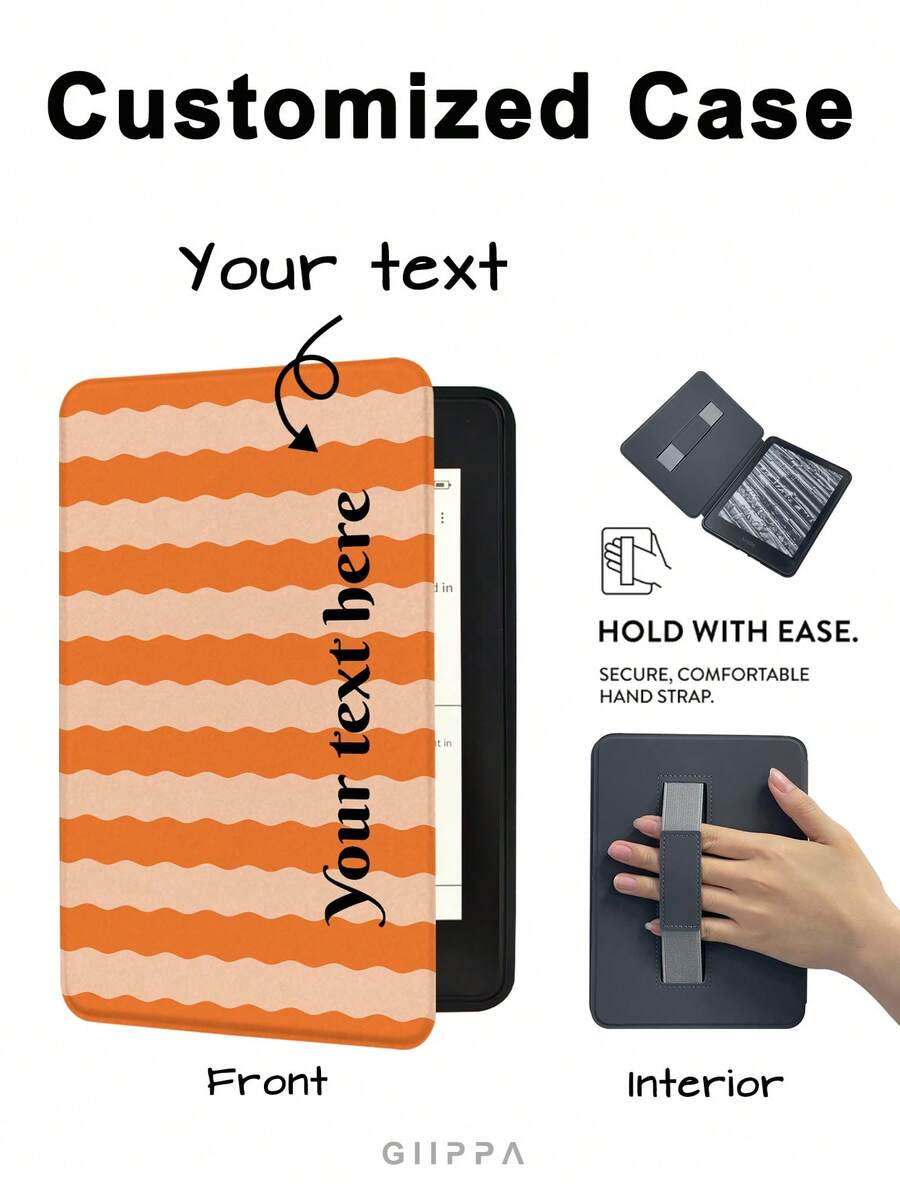 GIIPPA 1件客製化照片 Kindle 電子閱讀器保護殼，具備自動喚醒/睡眠功能，相容於 Clara BW/Libra Colour/Clara Colour/Clara 2E、Paperwhite 10代/11代/12代、Kindle(Colorsoft)/10代/11代/12代及其他熱門機型，Kindle 配件/Kindle 保護殼 - 彩色 - 查看 1