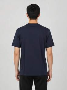 Jordan Kaos Rajut Lengan Pendek Leher Tinggi Pria AS DF GOLF SS TIB2832-451 - Biru - View 2