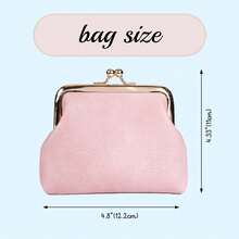 Personalized Multicolor Birth Flower Coin Purse, Custom Name Mini Wallet Pouch, Small Storage Bag Birthday Wedding Gift For Bride - Multicolor - View 7