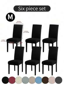 1pc/4pcs/6pcs/10pcs Elastic Soft Parsons Dining Chair Covers, Removable And Washable Universal Fit For Kitchen And Dining Room Chairs, Spring/Summer Green Leaf Print, Furniture Protection And Home Decor, Create Festive Atmosphere For Dining Room, Living Room And Kitchen Chairs - Multicolor - View 36