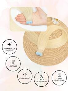 Invisible Hair Extensions Double-Sided Seamless Tape-In Extensions 12-24 Inches With Mini Tape - S60 - View 3