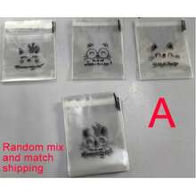 100入可愛卡通透明自黏式麵包袋，可重複使用紅豆泥鳳梨袋、烤吐司片、全麥麵包自封包裝袋，餅乾袋、食品袋、包裝袋、食品儲存袋，適用於各種食品 - 透明 - 查看 9