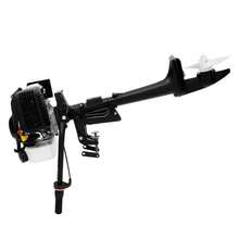 Four-Stroke 4-Horsepower Air-Cooled Gasoline Outboard Engine With Short Shaft - Black - View 4