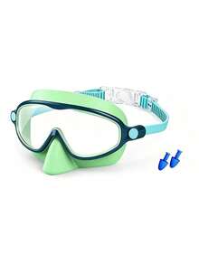 Children's Swimming Goggles 1/2 PCS, Suitable For 3 To 14 Years Old, Anti-Fog Clear Vision, Toddler Goggles With Nose Cover, Back, First Day Of School - Multicolor - View 15