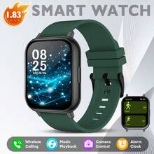 This Popular Smart Watch Features A 1.83-Inch Full-Touch High-Definition Screen, Supporting Wireless Calling, Text Message Alerts, Alarm Clock, Multiple Sports Modes, Remote Camera Control, Music Playback, And Other Smart Functions. It Is A Multi-Functional Smart Watch Compatible With IOS And Android Smartphones. It Makes A Great Gift For Valentine's Day, Easter, Mother's Day, Father's Day, Halloween, Thanksgiving, Christmas, And Other Holidays. - Multicolor - View 16