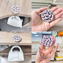 1pc Folding Bag Hook, Table Hook, Folding Round Bag Hook - A - View 8