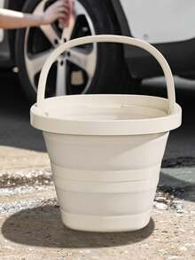 10L Thickened Foldable Portable Bucket, Multi-Purpose Storage Bucket, Suitable For Car Washing, Camping, Fishing, Home Cleaning And RV, Space-Saving Home Cleaning Tool - Multicolor - View 9