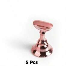 Solid Color Simple Nail Art Chess Pieces Practice Nail Holders Daily Casual Tools - Pink - View 7
