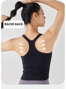 Number Vest, Competition Vest - Black - View 2
