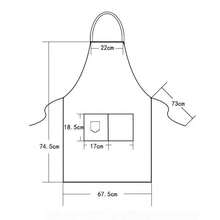 1pc Thick Waterproof & Oil-Proof Kitchen Apron, Neck-Tie Design, Suitable For Cafe, Flower Shop, Catering Uniform - Multicolor - View 2