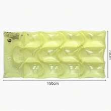 Jelly Pool Floating Lounge Chair, Adult Transparent PVC Durable Material Inflatable Water Hammock, Suitable For Swimming Pool, Beach, Lake, Resort Sunbathing And Relaxation - Jelly Swimming Bed - View 11