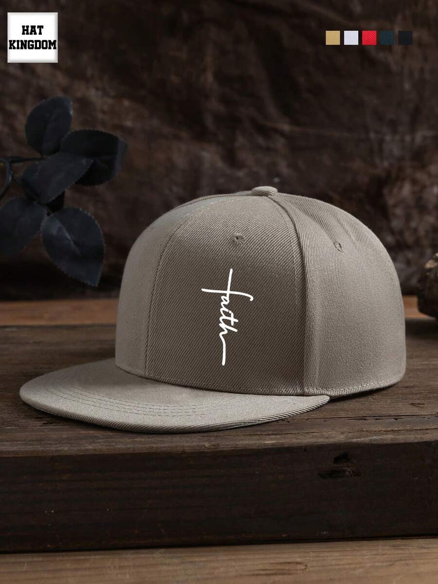 Large Head Circumference New Korean Style Flat Brim Baseball Cap For Men, Protection Plus Size Plain Hip Hop Hat - Multicolor - View 1