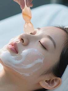 2/1件裝蓮子眼部按摩滾輪 樹脂迷你雙頭眼部刮痧棒 保養工具 適用於臉部與身體按摩 - 彩色 - 查看 3