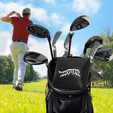 1 buah Sarung Kepala Stik Golf - Cocok untuk Latihan Golf Sehari-hari, 4 Pilihan Warna, Bahan PU Lembut dengan Lapisan Empuk, Penutup Magnetik, Tahan Gores, Aksesori Pelindung Stik Golf - MultiWarna - View 4