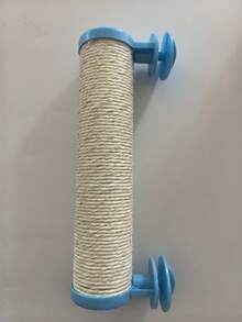 1pc Adjustable Angle Rabbit Scratching Post, Natural Sisal Rope Rabbit Claw Pad, Small Animal Scratching & Climbing Toy, Interactive Scratching & Climbing Toy For Rabbits, Cats, Ferrets And Small Animals - A - View 14