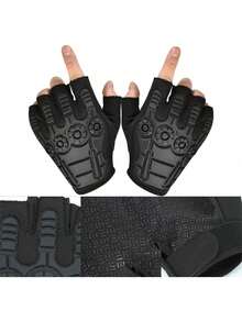 Sports Gloves - Black - View 4