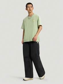 Adidas 男款 M 號工裝長褲 1 件 梭織長褲 LE1266 - 黑色 - 查看 6