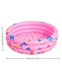 Compact Durable Inflatable Round Swimming Pool PVC, Equipped With Family Entertainment Accessories, Inflatable Swimming Pool, Vibrant Dinosaur And Plant Design, Game Pool Dinosaur Theme Swimming Pool Durable Swimming Pool - Circular Swimming Pool - View 7