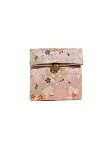Tas Tangan Serut Bordir Vintage, Dompet Perhiasan Vintage dengan Kancing Bunga Delima, Tas Clutch Kecil Bordir, Tas Penyimpanan Multifungsi Wanita, Tas Penyimpanan Perhiasan Bordir, Dompet Koin, Tas Ember Ibu dengan Bordir Tali Serut, Dapat Digenggam/Digantung di Pergelangan Tangan, Praktis untuk Penyimpanan Kartu, Koin, dan Barang Kecil Sehari-hari, Gaya Vintage Cocok untuk Berbagai Pakaian - MultiWarna - View 16