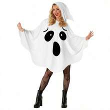 Girls Party Costumes: Ghost, Witch Role Play, Fairy, White Bat Outfit, Halloween Costume - Multicolor - View 2