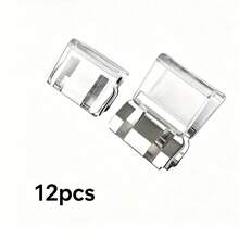 4/12pcs Invisible Fixing Clips To Shorten Pant Legs, Prevent Pant Legs From Dragging On The Floor, Hidden Seamless Buckle Device, Prevent Pant Legs From Dragging, Suitable For Jeans And Pants, Waterproof, Portable - A - View 7