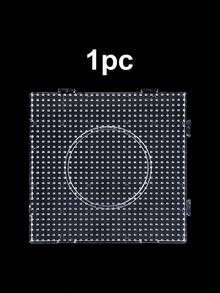 5mm Perler Beads Board, Large Transparent Pegboard Set, Square Pegboard DIY Handmade Kit, Perler Beads Craft, Jewelry Handmade Gift - Fuse Bead Tool - View 14