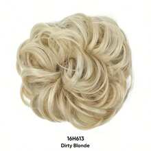 This Elegant Hair Scrunchie Is Perfect For Women, Helping You Easily Create A Fluffy, Messy Donut Bun, And Is Super Convenient To Wear - Multicolor - View 16