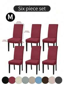 1pc/4pcs/6pcs/10pcs Elastic Soft Parsons Dining Chair Covers, Removable And Washable Universal Fit For Kitchen And Dining Room Chairs, Spring/Summer Green Leaf Print, Furniture Protection And Home Decor, Create Festive Atmosphere For Dining Room, Living Room And Kitchen Chairs - Multicolor - View 24