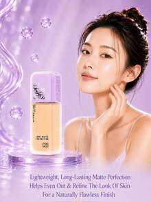 Maybelline 美寶蓮持妝清透粉底液#C20，正裝35ml/小樣10ml，輕盈持久，防汗，霧面妝效，有效遮瑕，適合中性自然膚色 - #C20 - 查看 3