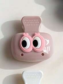 Cute Happy Face Toothbrush Protector, Dopamine Toothbrush Holder, Bright Color Ventilated Travel Toothbrush Case, Portable Toothbrush Head Protector Clip - Multicolor - View 32