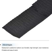 Boxonly Lightweight Polypropylene Webbing Strap Backpack Strapping Band For Outdoor Luggage Cargo Straps - ColorC - View 3