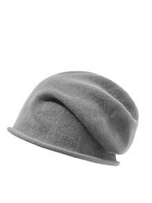 Unisex Oversized Loose Fit Solid Color Knit Beanie Hat, Soft Warm Winter Hat, Versatile Casual Streetwear, Outdoor Activities And Daily Commute Winter Apparel - Multicolor - View 10