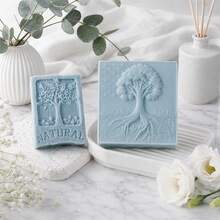 Tree Of Life Silicone Soap Mold 3D Handmade Soap Mold Rectangle Soap Making Mold DIY Cold Process Soap Mold Resin Clay Mold - Tree Of Life - View 6