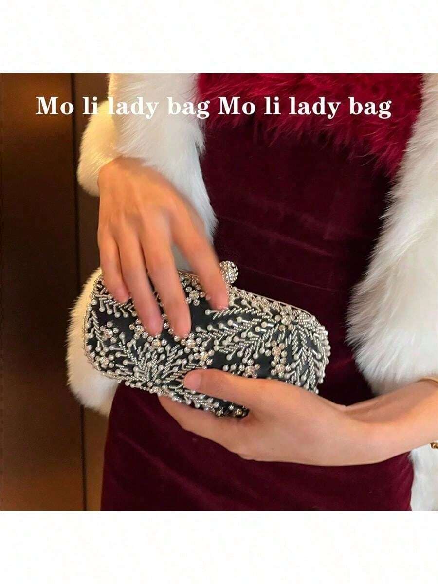 Women Clutches - Black - View 1