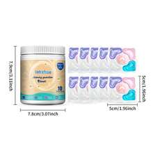 jakehoe Luxurious Fragrance Laundry Detergent Pods, Long-Lasting Fragrance Scent Booster & Deep Stain Remover, Gentle Care Clothes Washing Capsules, 3-In-1 Clean, 50-Count - Scent Booster Beads - View 5