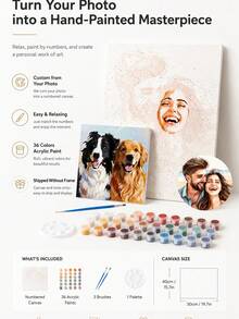 Customized Digital Oil Painting From Your Image (36 Colors) - Multi-color (36 Colors) - View 4