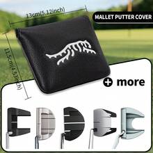 1 buah Sarung Kepala Stik Golf - Cocok untuk Latihan Golf Sehari-hari, 4 Pilihan Warna, Bahan PU Lembut dengan Lapisan Empuk, Penutup Magnetik, Tahan Gores, Aksesori Pelindung Stik Golf - MultiWarna - View 11