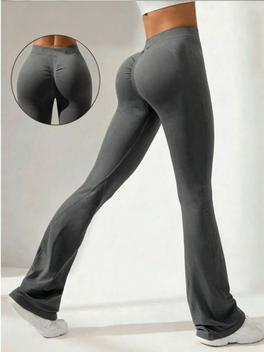 Women Pants - Grey - View 1