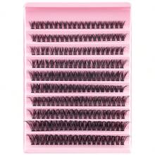 50D Fluffy Natural 3D Single Lash Extensions 0.05mm/0.07mm C/D Curl, Waterproof, Soft, Lightweight, Handmade, Suitable For Light/Heavy Makeup, Daily Wear, Party, Events - D - View 8