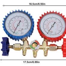 Juego Manometros Refrigeracion Manifold R22,r134a,r12,r502 - A - Ver 6