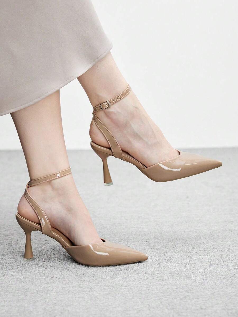 Women Pumps - Apricot - View 1