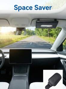 汽車紙巾收納盒 女用汽車配件 遮陽板餐巾紙盒 多功能PU皮革後座紙巾盒 紙巾架 適用所有車型 汽車收納 汽車後視鏡掛飾配件 - 彩色 - 查看 12