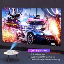 Mini Portable LCD Projector, 1920*1080 Full HD 1080P, WiFi & Bluetooth, Home Theater Cinema Outdoor Projector - View 7