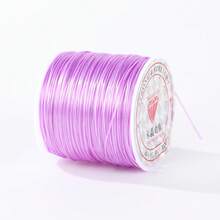 Elastic Mixed Color Flat Stretch Beaded Cord, Nylon Material Handmade Rat Tail Rope, Suitable For Chinese Knot, Trim, Jewelry Bracelet And Necklace Making - Multicolor - View 26