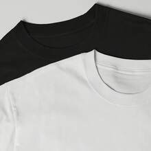 T-shirts imprimés mode du rappeur Jul pour hommes et femmes, t-shirt vintage à manches courtes en coton, coupe ample, style décontracté hip-hop esthétique - 2 - Voir 3
