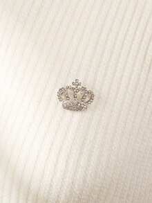 Luxury Elegant Crown Brooch, Suit Jacket Coat Accessory Decoration - Crown Brooch - View 4