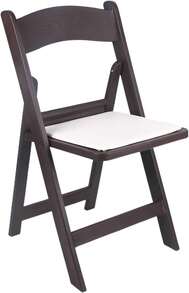 BTEXPERT Resin Folding Chair Vinyl Padded Seat Indoor Outdoor Lightweight Set For Home Event Party Picnic Kitchen Dining Church School Weddings 4 Brown - ColorB - View 4