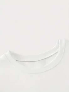 Plus Size T-Shirts - White - View 7