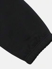 Adidas Celana Panjang Rajut Olahraga LEGENDS Pria HZ9642 - Hitam - View 4
